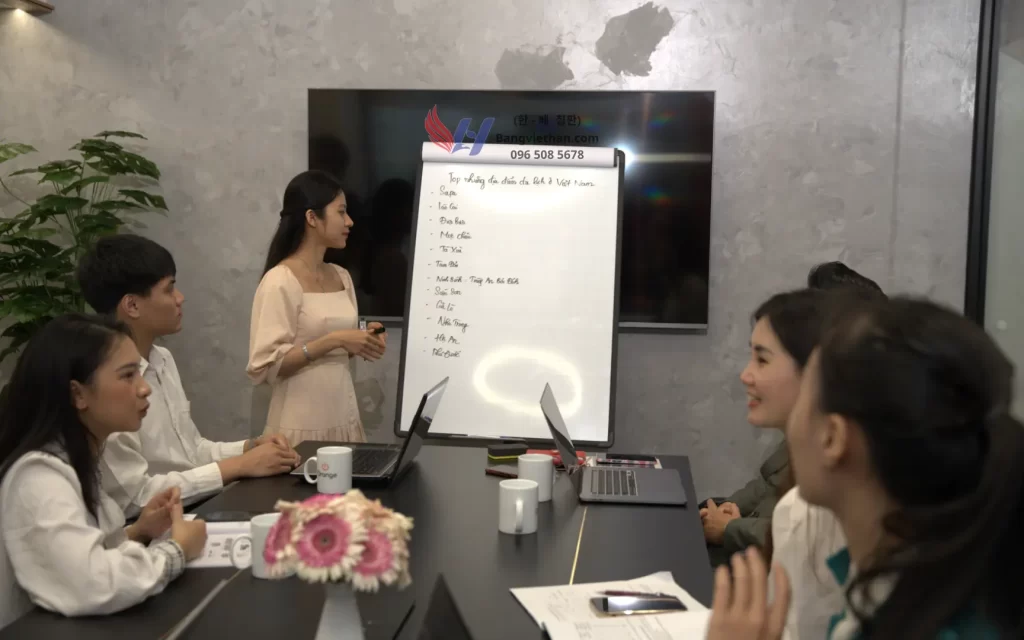 Flipchart Bảng Việt Hàn